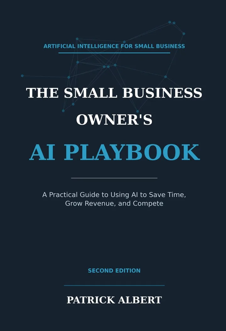 The Small Business Owner's AI Playbook — cover